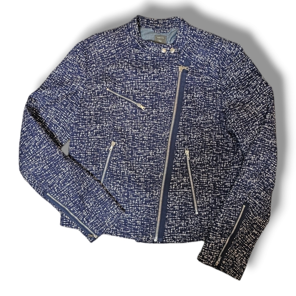 GAP asymmetrical moto jacket. Large Haul #1 - Picture 6 of 8